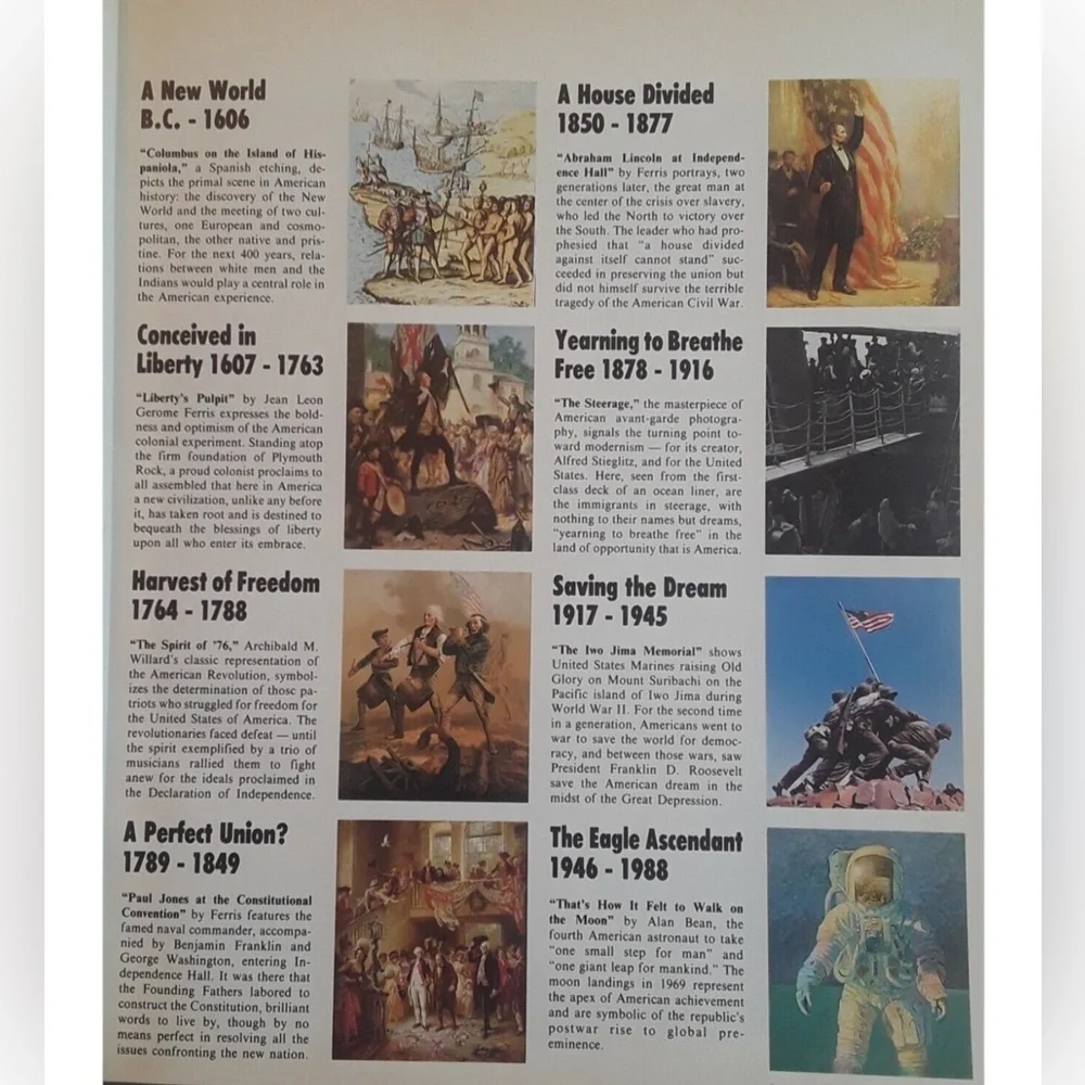 Chronicle of America Hardcover Vintage 90’s - Picture 11 of 11